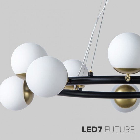 Loft Industry Modern - iX Circle Chandelier